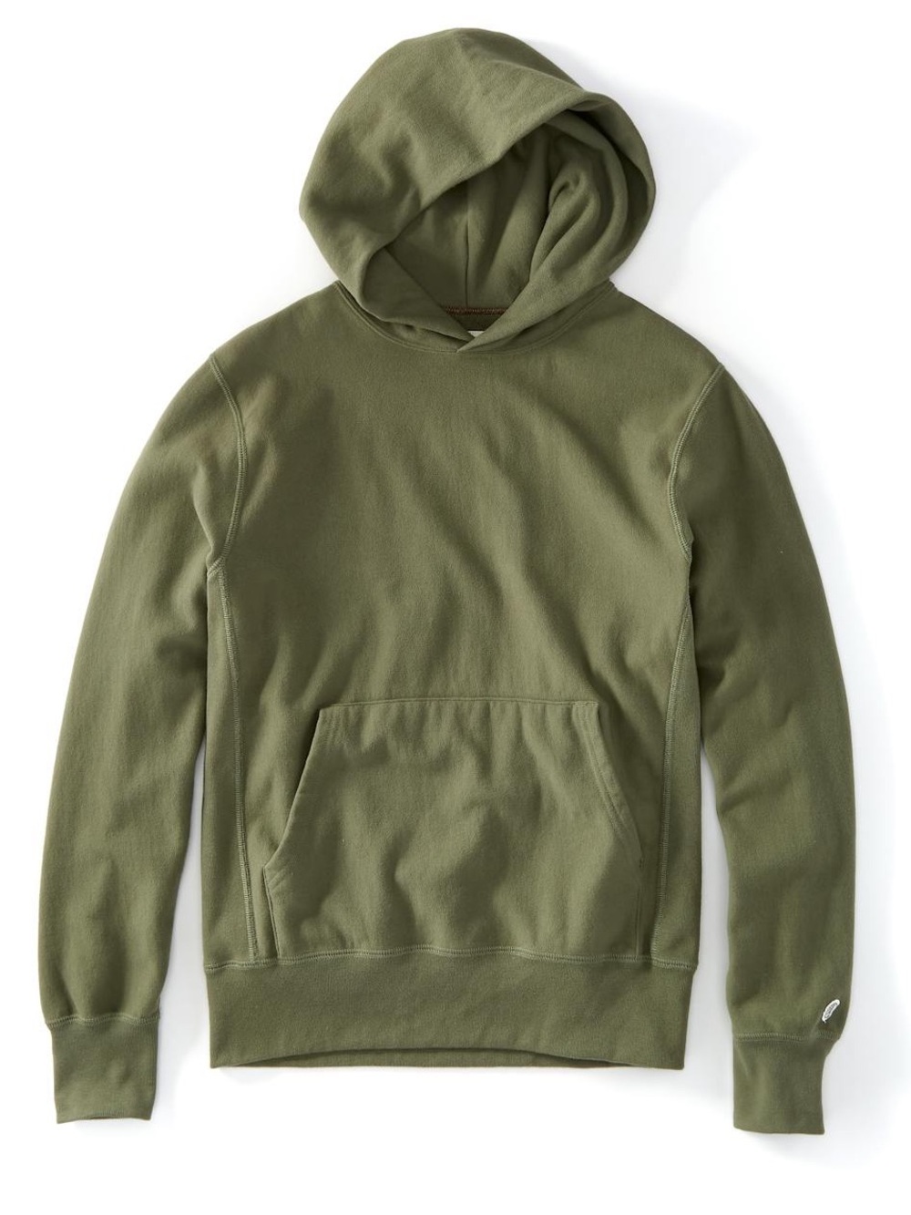 Todd Snyder x Champion Popover Hoodie Sweatshirt size S Green Smoke NWT *Flaw*